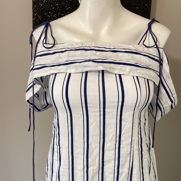 Revolve Line and Dot Gavin Dress in Midnight Blue Blogger Fav Revolve Sz M - Picture 5 of 14